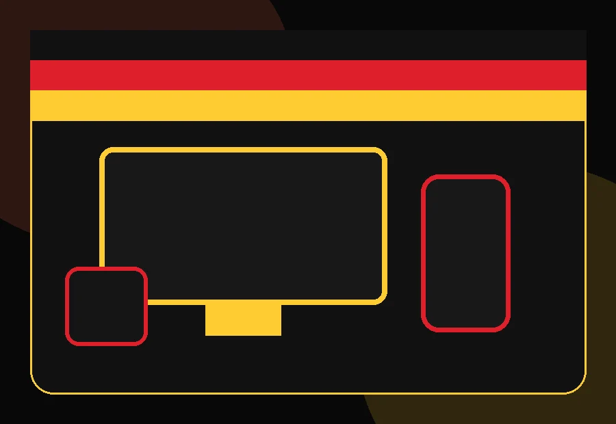 Illustration kompatibler IPTV Geräte