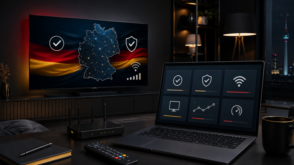 IPTV Testline Deutschland Qualität vor dem Abo prüfen