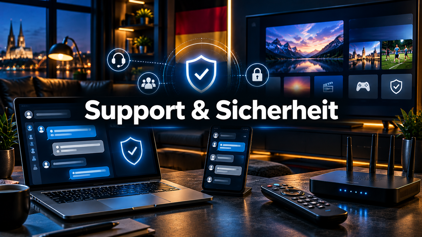IPTV Anbieter Deutschland – Support, Sicherheit und Vertrauen vergleichen